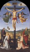 The Crucified Christ with the Virgin Mary,Saints and Angels